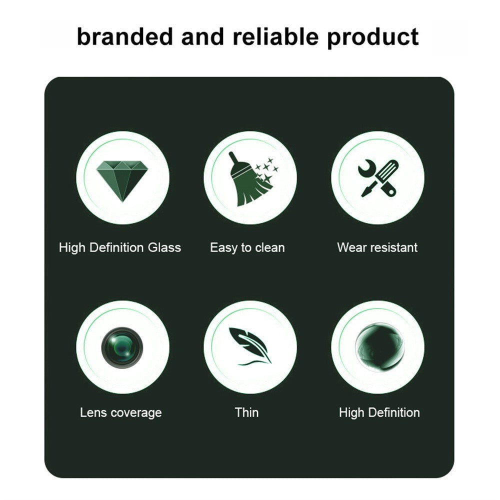 IMAK Samsung Galaxy A17 (5G) / A26 (5G) / A36 (5G) Härdat Kameralinsskyddsglas - 2 st - Genomskinlig