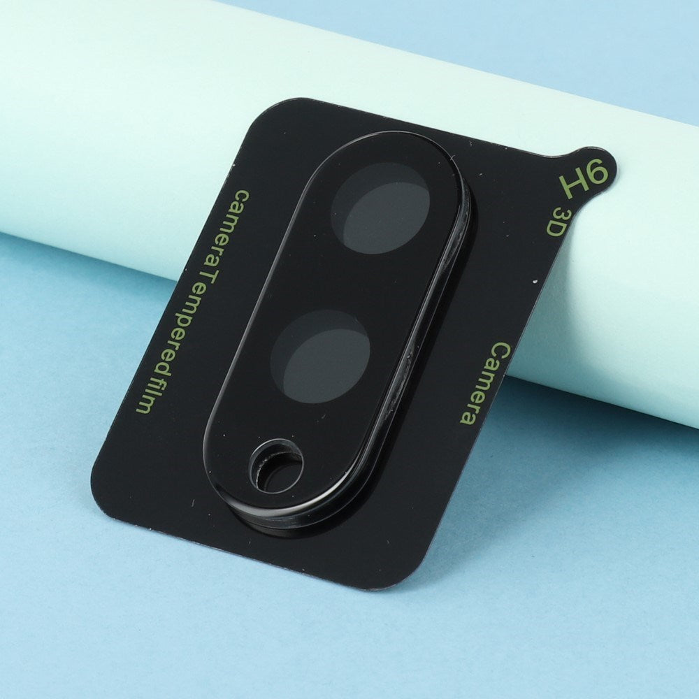 Samsung Galaxy S25 Edge Härdat Glas för Kameralins - Svart