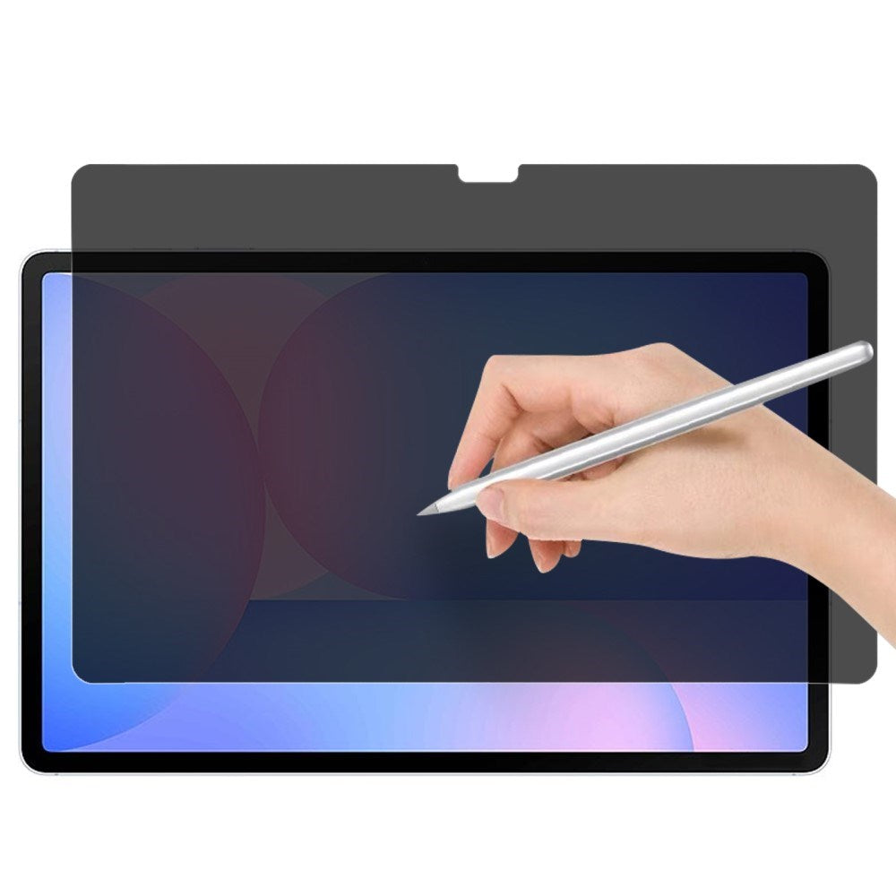 Samsung Galaxy Tab S10 FE+ (Plus) PET-Skyddsfilm med Pappersstruktur med Privacy