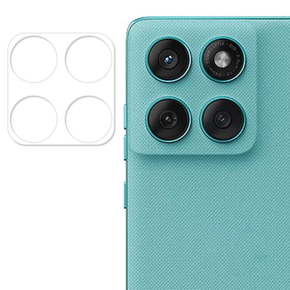 Motorola Edge 60 / Edge 60 Fusion Härdat Skyddsglas för Kameralins - Genomskinlig