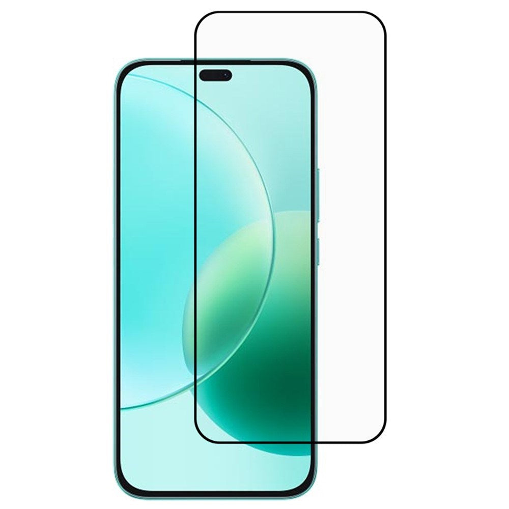 Honor 400 Lite Skärmskydd Glas - Genomskinlig / Svart Kant