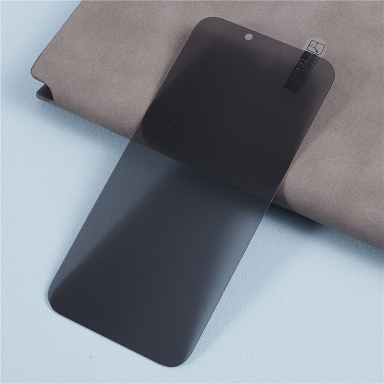 iPhone 17 Härdat Skärmskyddsglas - Privacy Funktion - Genomskinlig