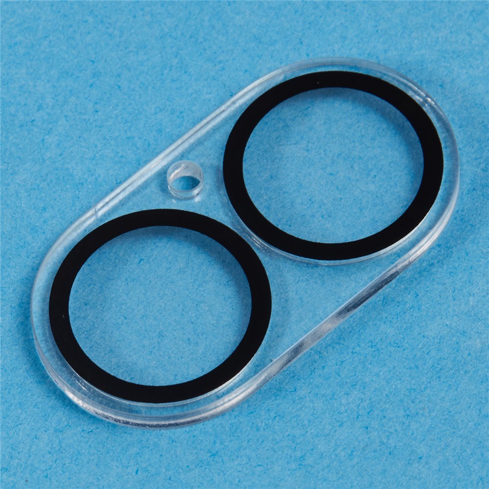 iPhone 17 Härdat Kameralins Skyddande Glas - Genomskinlig / Svart