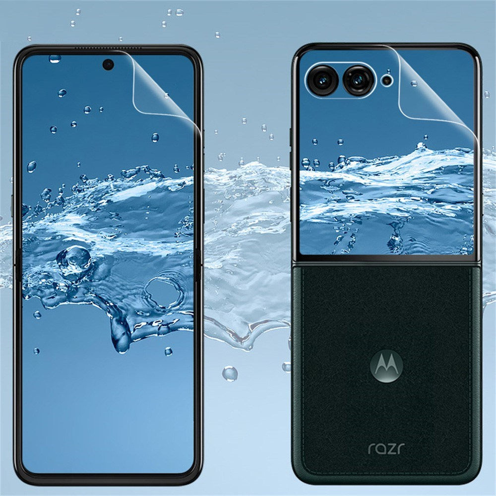 Motorola Razr 70 Ultra / 60 Ultra IMAK Skärmskydd Film - Genomskinlig