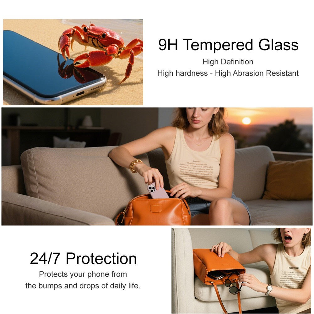 Motorola Moto G86 / G86 Power IMAK Skärmskydd - Glas - Genomskinlig