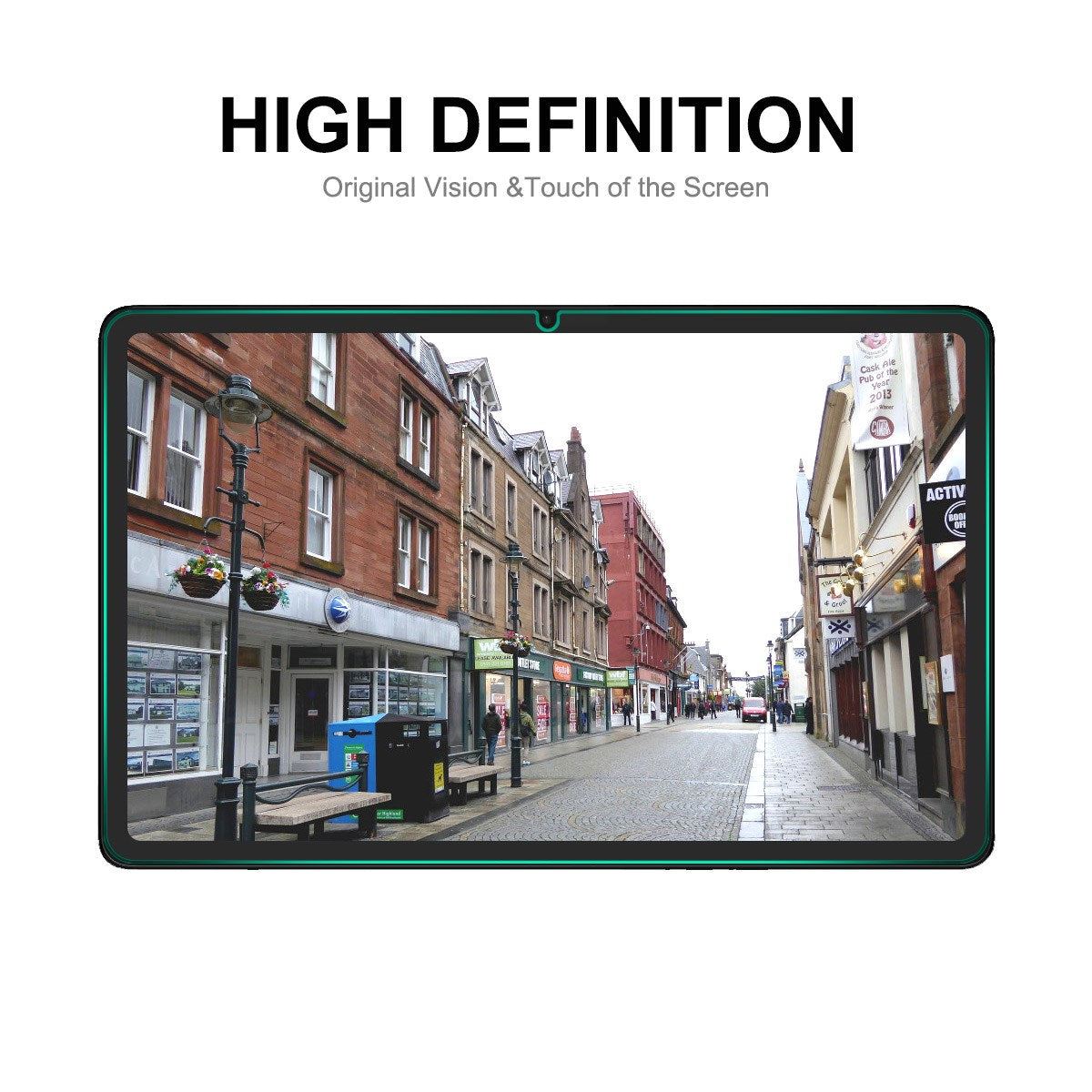 OnePlus Pad Lite ENKAY Härdat Glas Skärmskydd - 2 st. - Genomskinlig