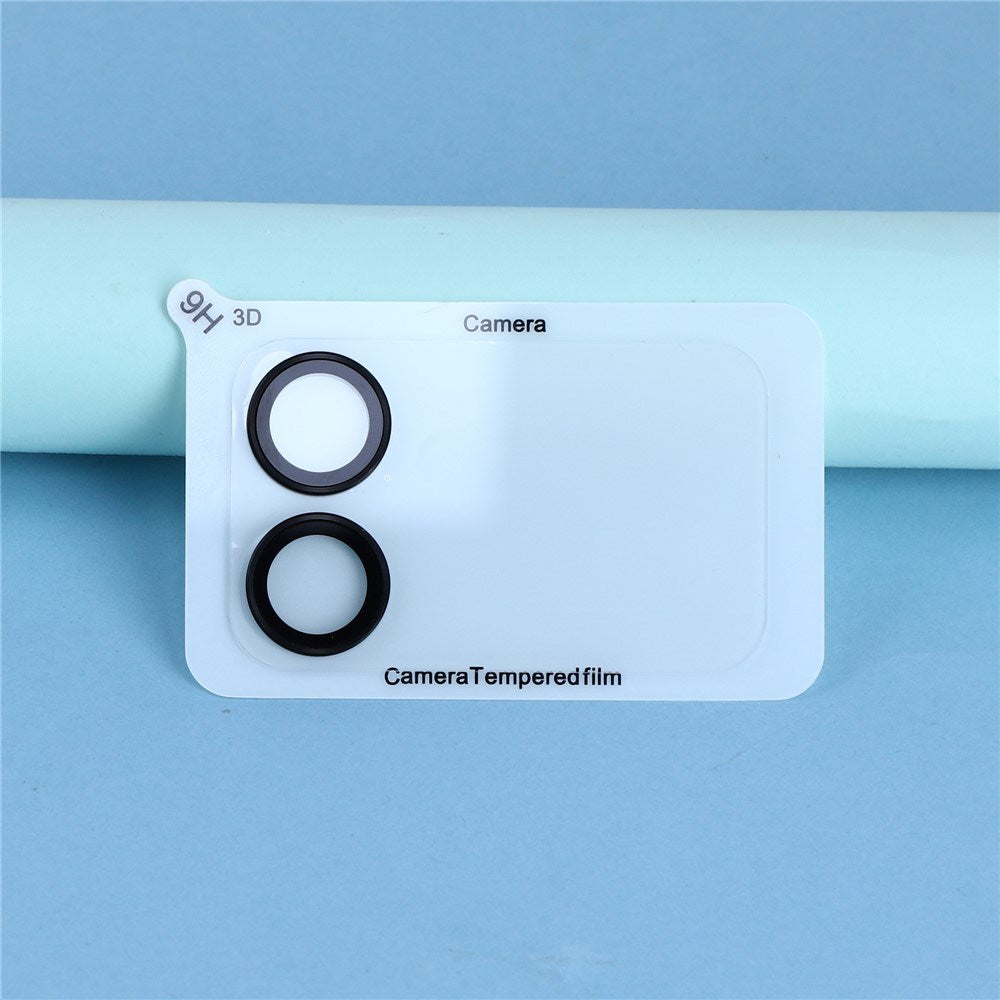 Xiaomi 17 Pro Skyddsglas för Kameralins - Genomskinlig / Svart