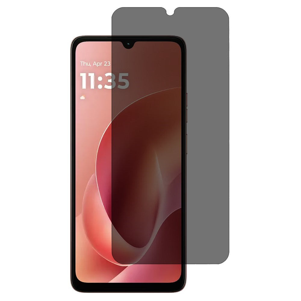 Motorola Moto G06 / G06 Power Skärmskydd i Härdat Glas - Sekretessskydd - Genomskinlig