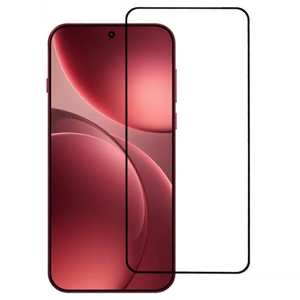 OPPO Find X9 Pro Härdat Glas Skärmskydd - Genomskinlig / Svart Kant