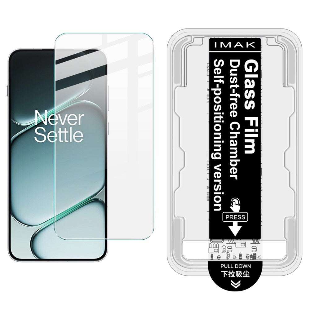 OnePlus 15R IMAK Härdat Skärmskyddsglas m. Installationsram - Genomskinlig