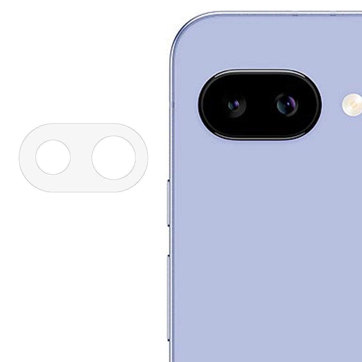 Google Pixel 10a Kameralinsskyddsglas - Genomskinlig