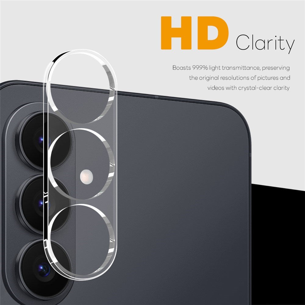 Samsung Galaxy S26+ (Plus) NORTHJO Härdat Kameralinsskyddsglas - Genomskinlig