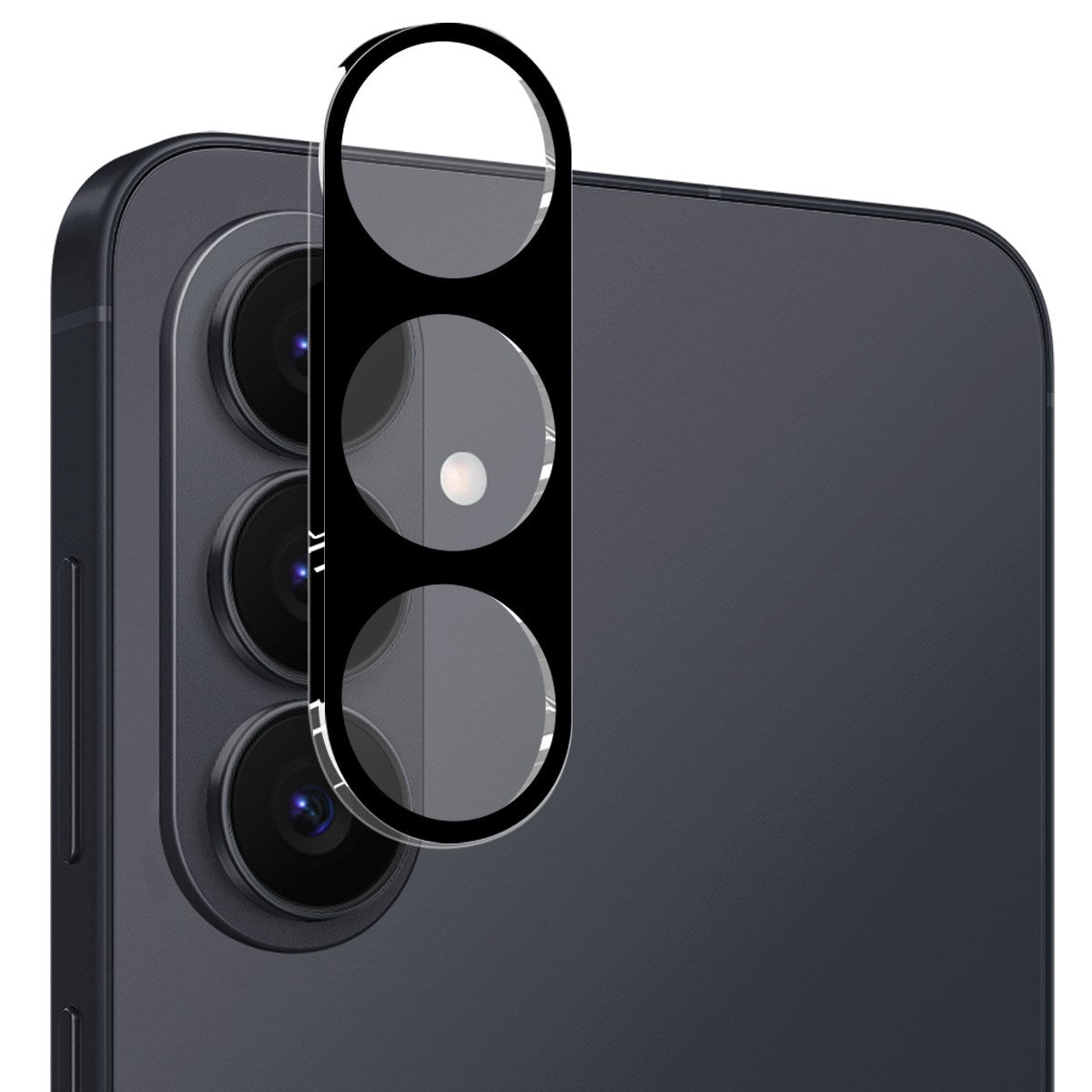 Samsung Galaxy S26+ (Plus) ENKAY Härdat Kameralinsskyddsglas - Svart