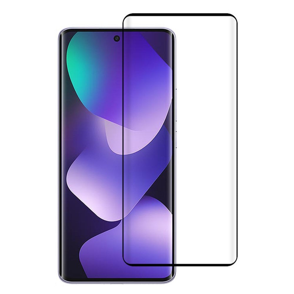 Xiaomi Redmi Note 15 (5G / 4G) / Poco M8 Härdat Glas Skärmskydd - Genomskinlig / Svart Kant