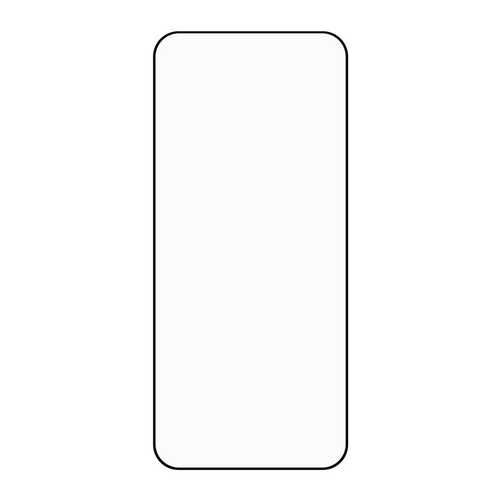 Google Pixel 10a Skärmskyddsfilm - Genomskinlig / Svart Kant