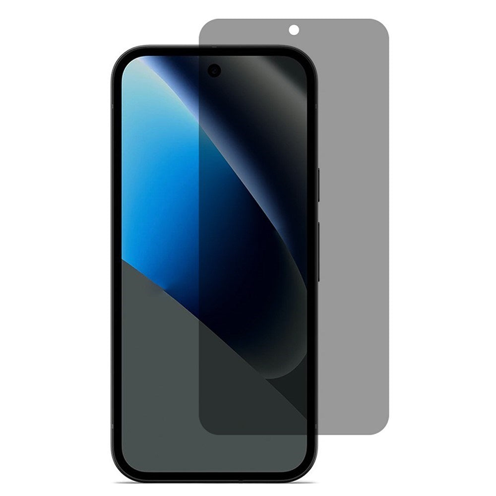 Google Pixel 10a Full Fit Skärmskyddsglas - Privacy Funktion - Genomskinlig