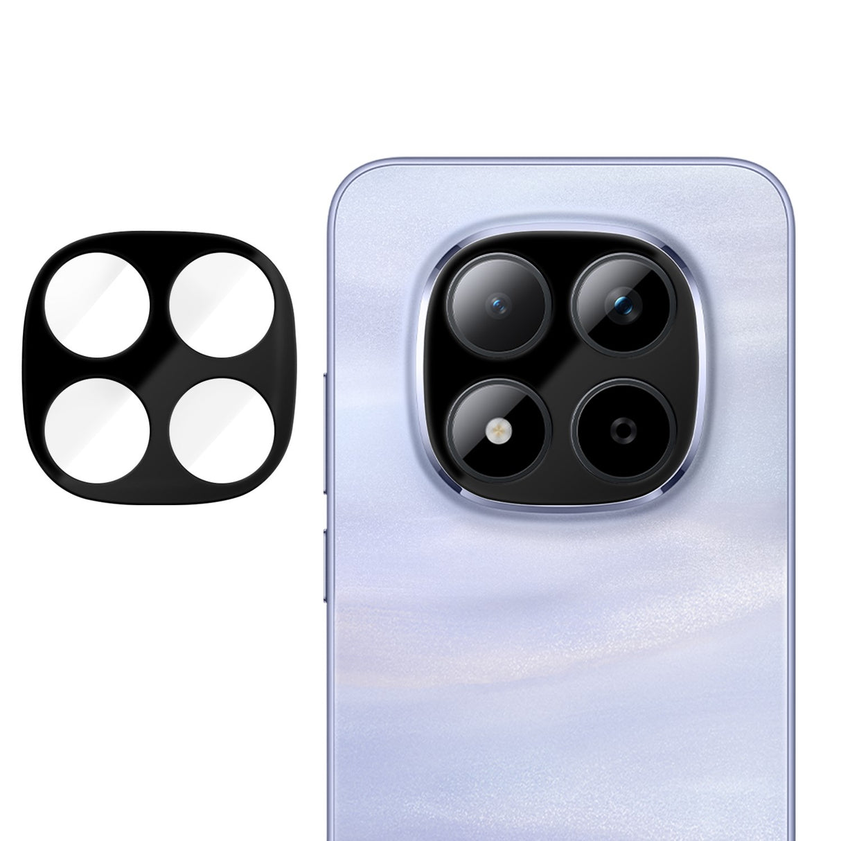 Xiaomi Redmi Note 15 Pro (5G) / 15 Pro+ (Plus) Härdat Kameralinsskyddsglas – Genomskinlig