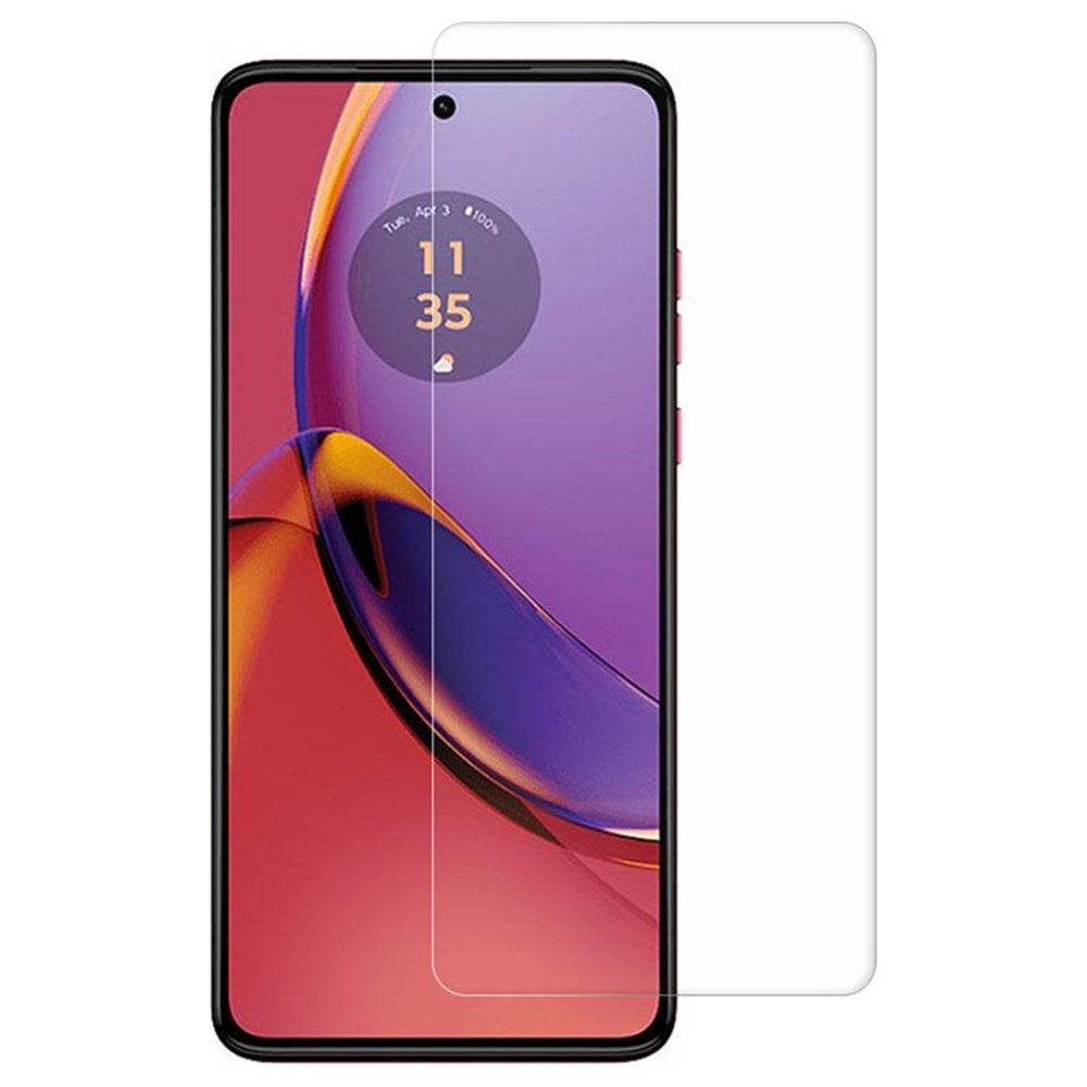 Motorola Moto G77 / G67 Härdat Glas Skärmskydd - Genomskinlig