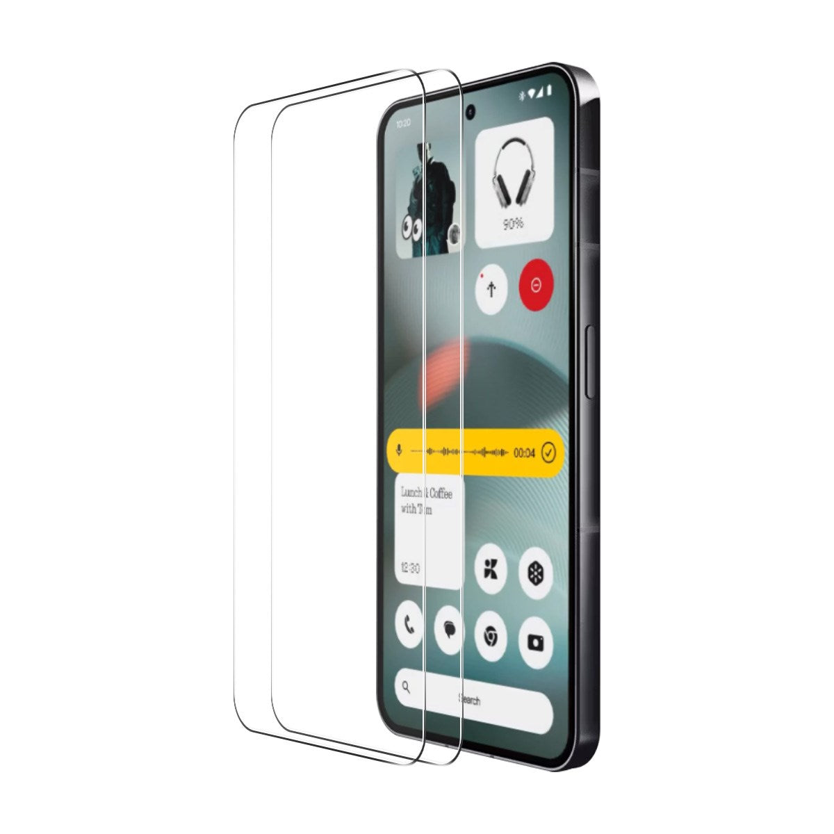 Nothing Phone (4a) / (4a) Pro ENKAY Skärmskyddsglas - 2 st - Genomskinlig