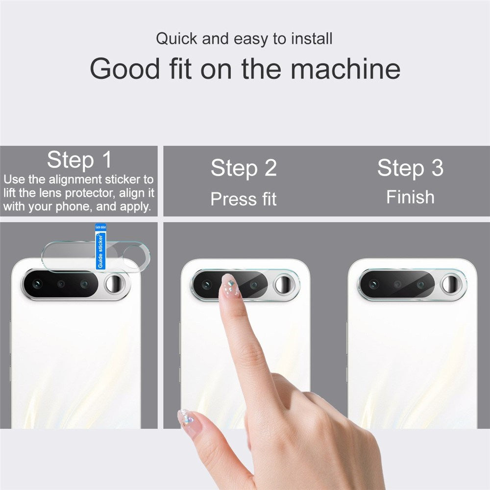 Realme 16 IMAK Kameralinsskydd - Genomskinlig