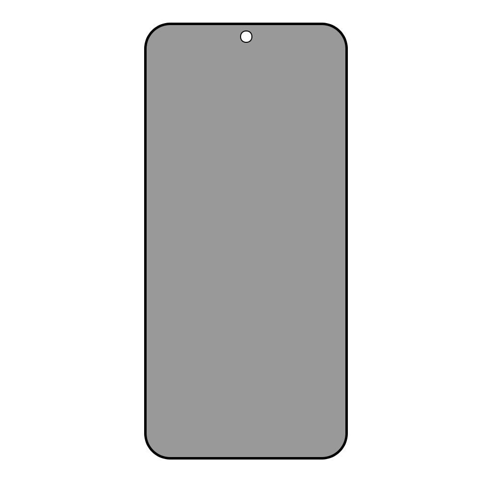 Google Pixel 11 / 11 Pro Härdat Skärmskydd med Sekretessfilter - Genomskinligt