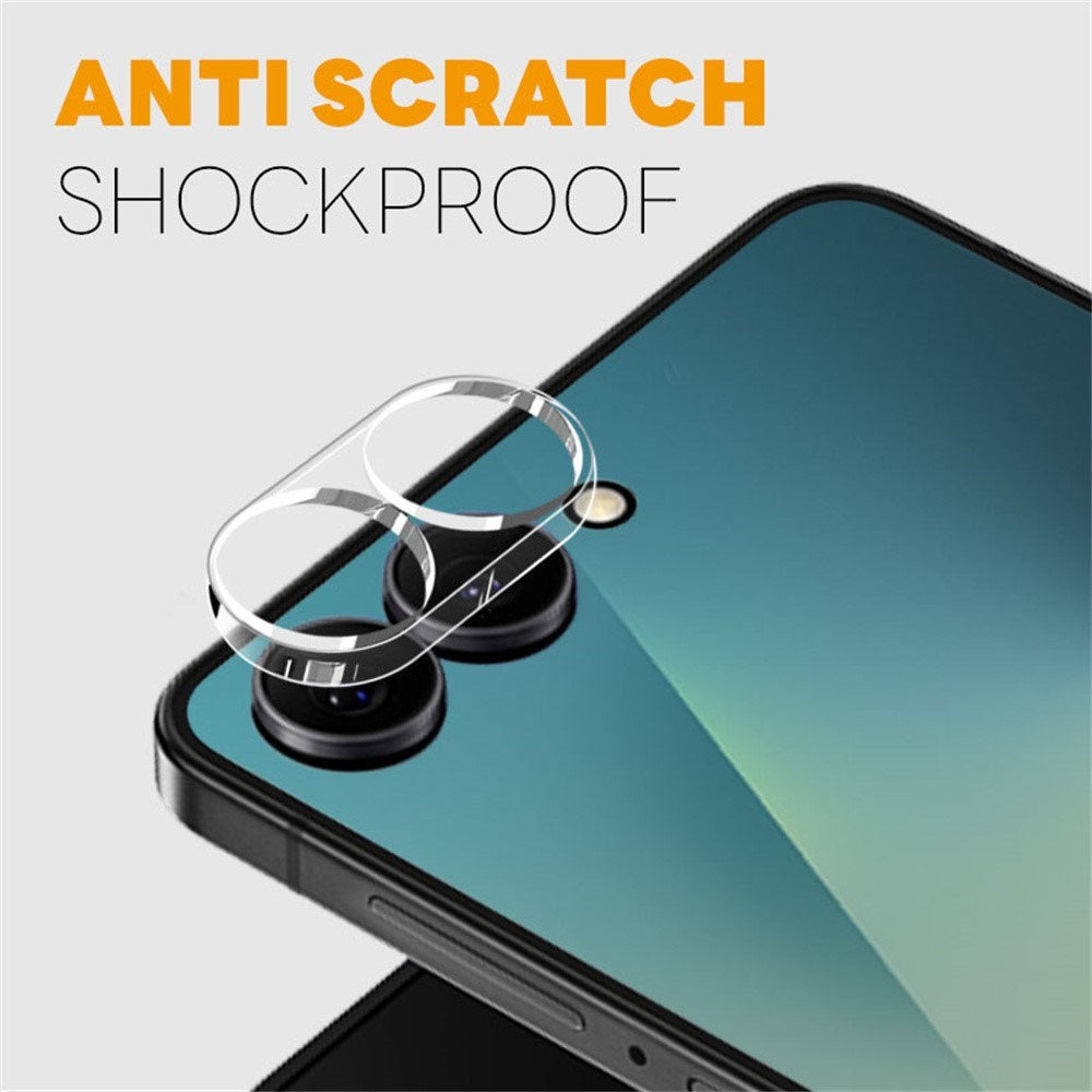 Samsung Galaxy Z Flip8 NORTHJO Härdat Kameralinsglas - 2 st. - Genomskinlig