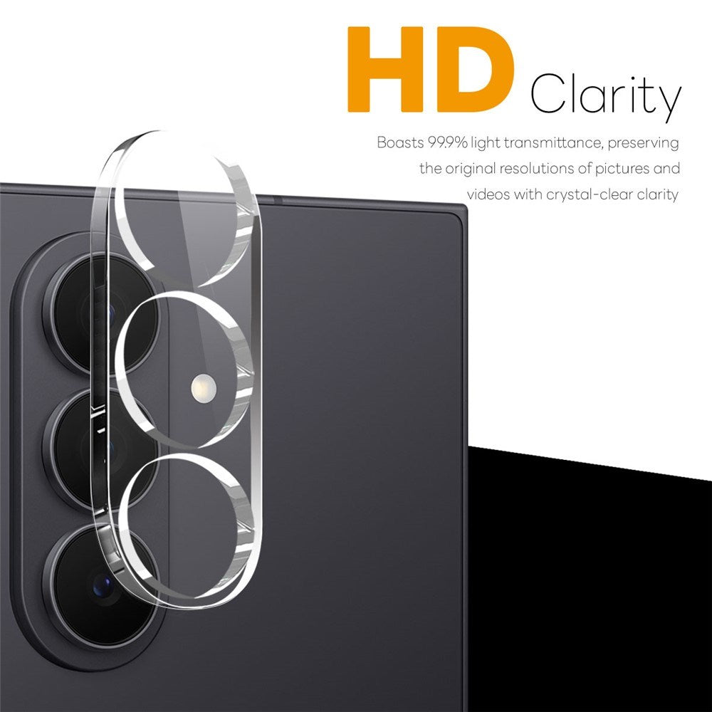 Samsung Galaxy Z Fold8 Ultra NORTHJO Härdat Kameralinsskyddsglas - 2 st - Genomskinlig