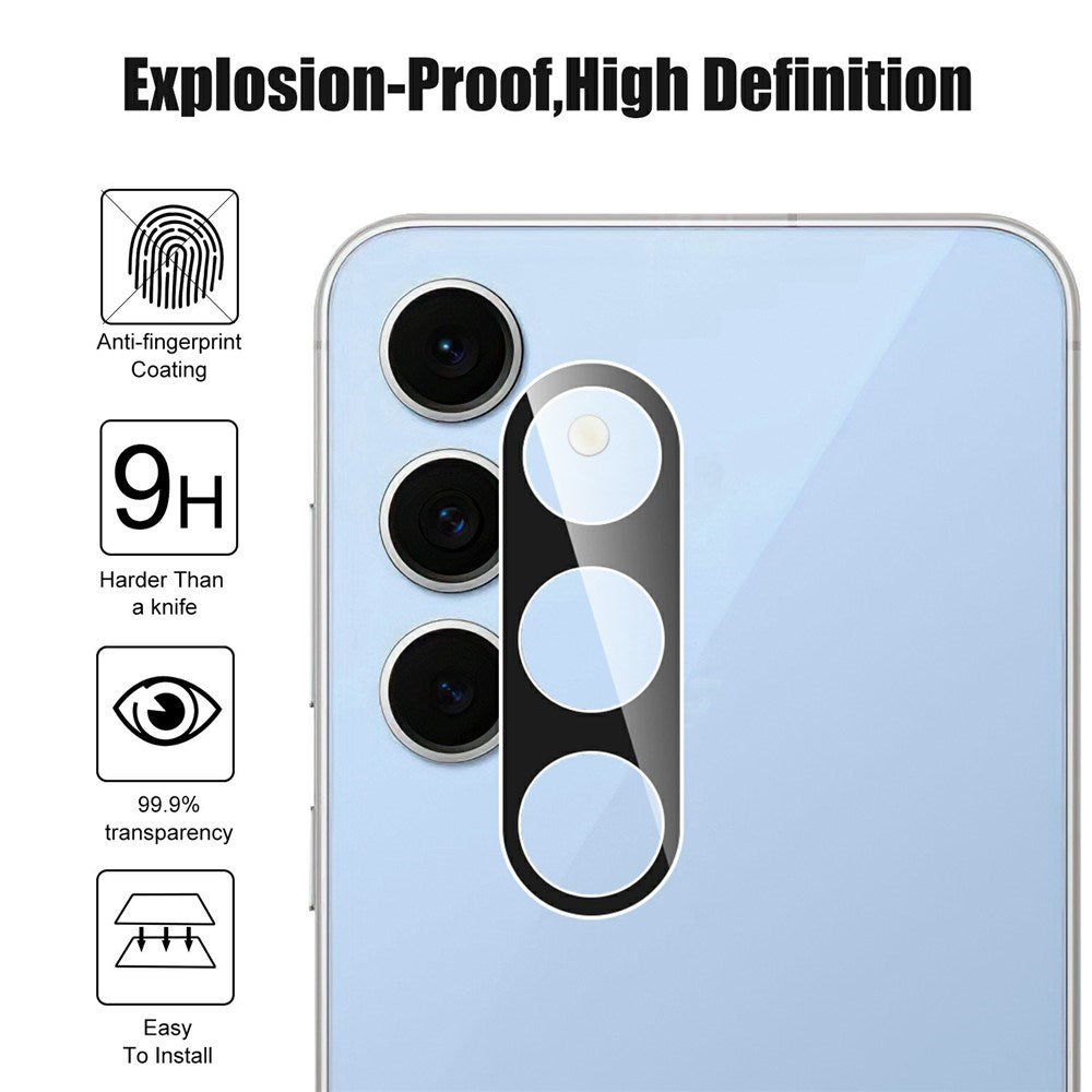Samsung Galaxy S26 FE Skyddsglas för kameraobjektiv - Svart