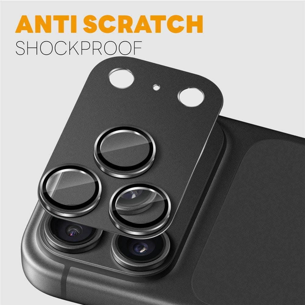 iPhone 18 Pro Max NORTHJO Kameralinsskydd - Svart