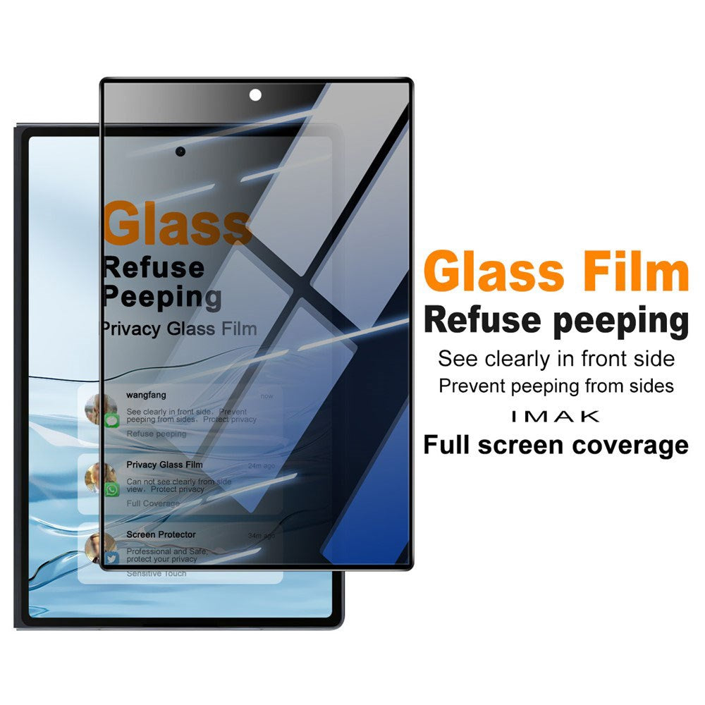 Samsung Galaxy Z Fold8 IMAK Privacy Skärmskydd - Genomskinlig
