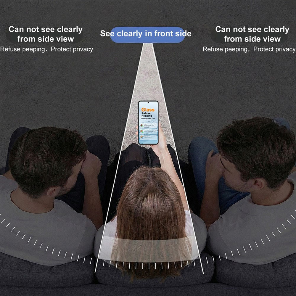 Samsung Galaxy Z Fold8 IMAK Privacy Skärmskydd - Genomskinlig