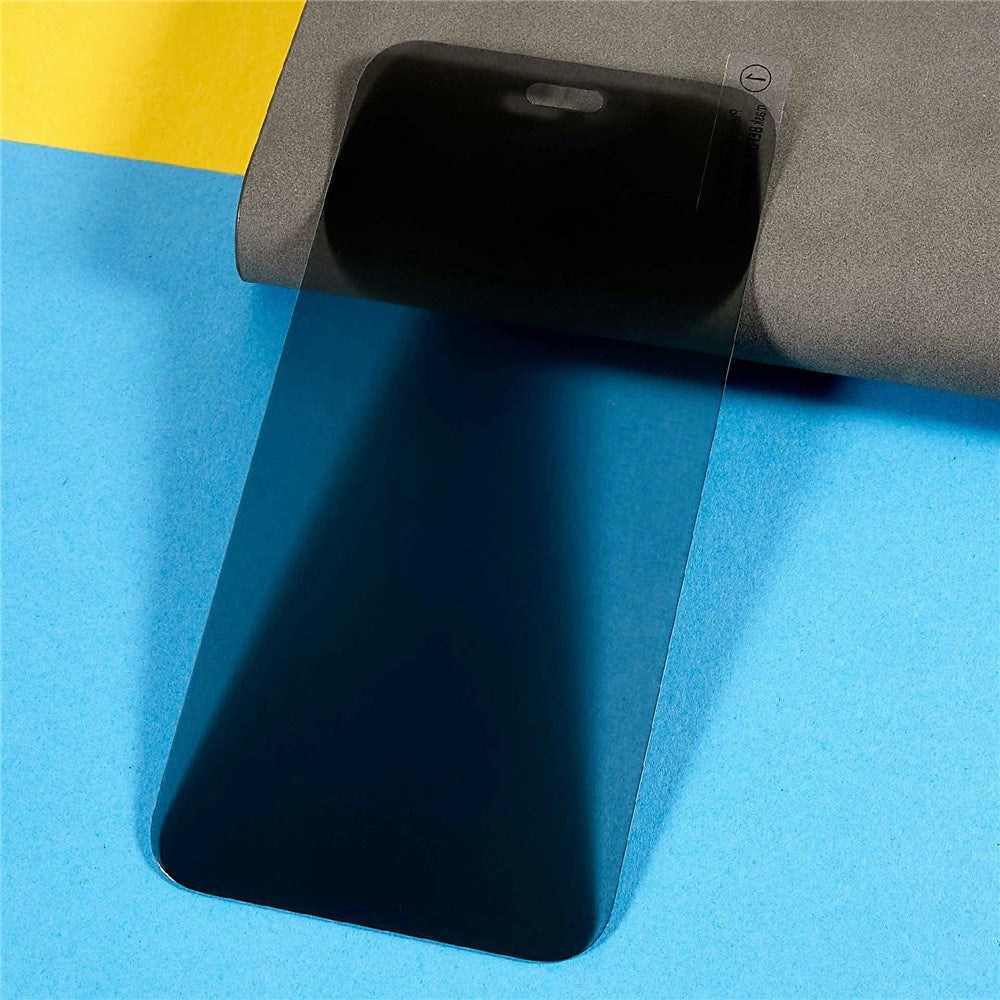 iPhone 18 Pro Max Skärmskydd i Härdat Glas med Full Täckning - Privacy Funktion - Transparent