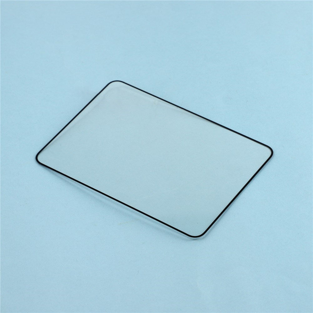 iPhone Fold Härdat Glas Skärmskydd - Genomskinlig / Svart Kant