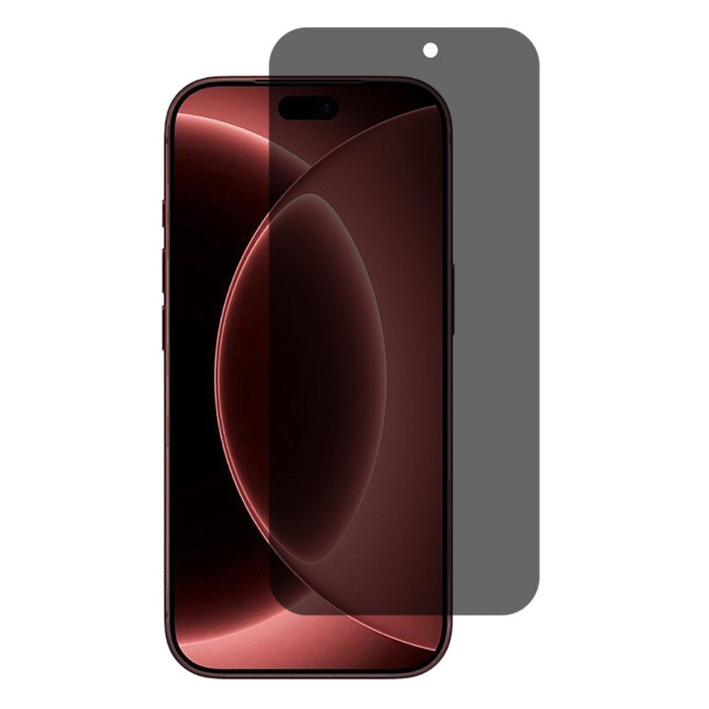 iPhone 18 Pro Max Skärmskydd i Härdat Glas - Privacy - Transparent