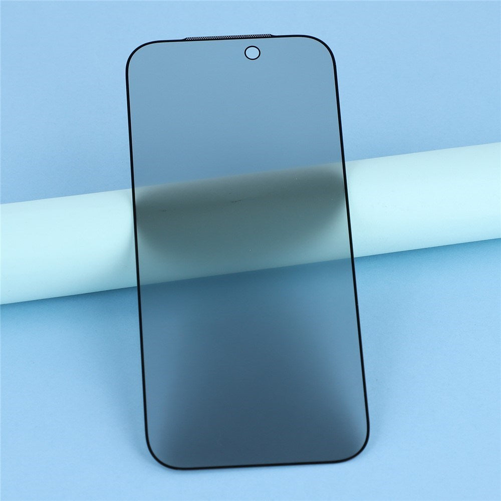 iPhone 18 Pro 2,5D Arc Edge Härdat Glas Skärmskydd - Privacy - Transparent