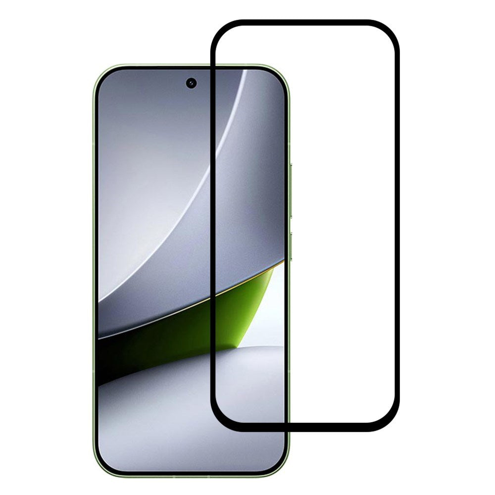 Google Pixel 11a Full-Fit HD Skärmskyddsglas - Transparent / Svart