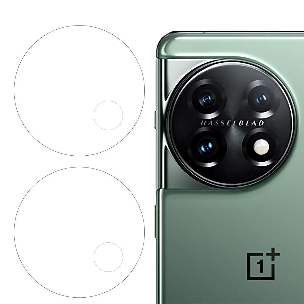 OnePlus 11 Glasskydd för Kameralins - 2 st - Genomskinlig