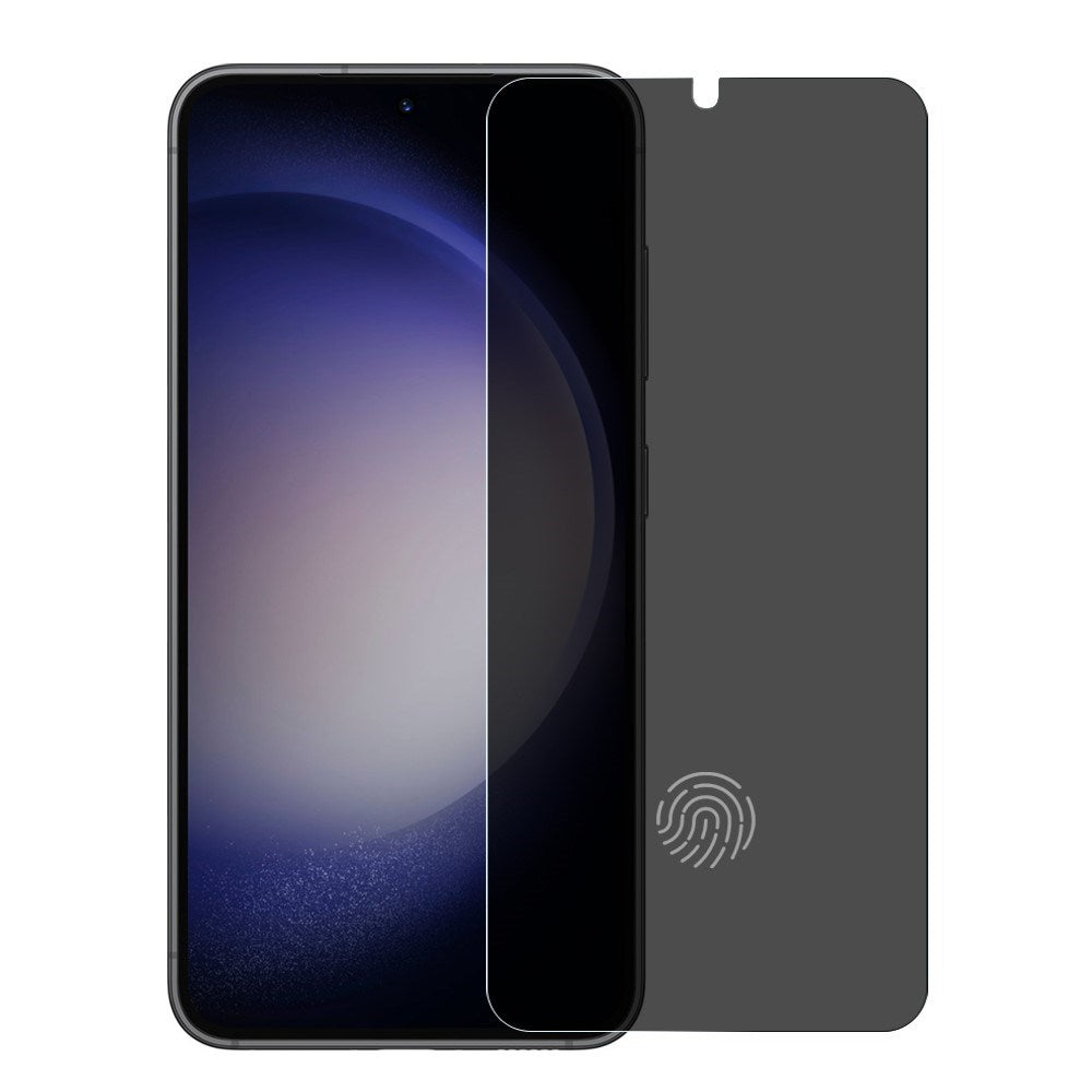 NORTHJO Samsung Galaxy S23 / S22 Skärmskydd - Härdat Glas 0.3mm - Sekretessfunktion - Genomskinlig