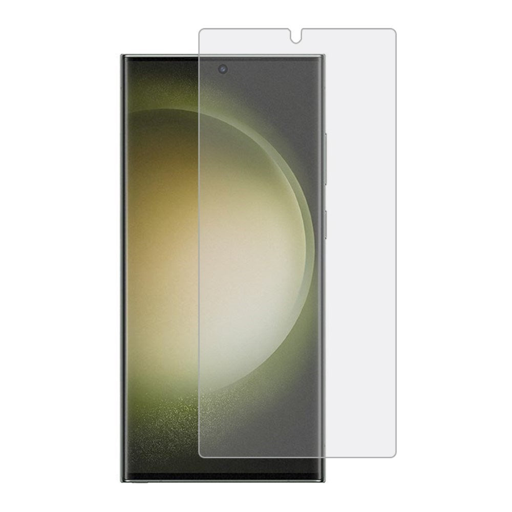 Samsung Galaxy S23 Ultra Böjd Robust Skärmskyddsfilm - Transparent