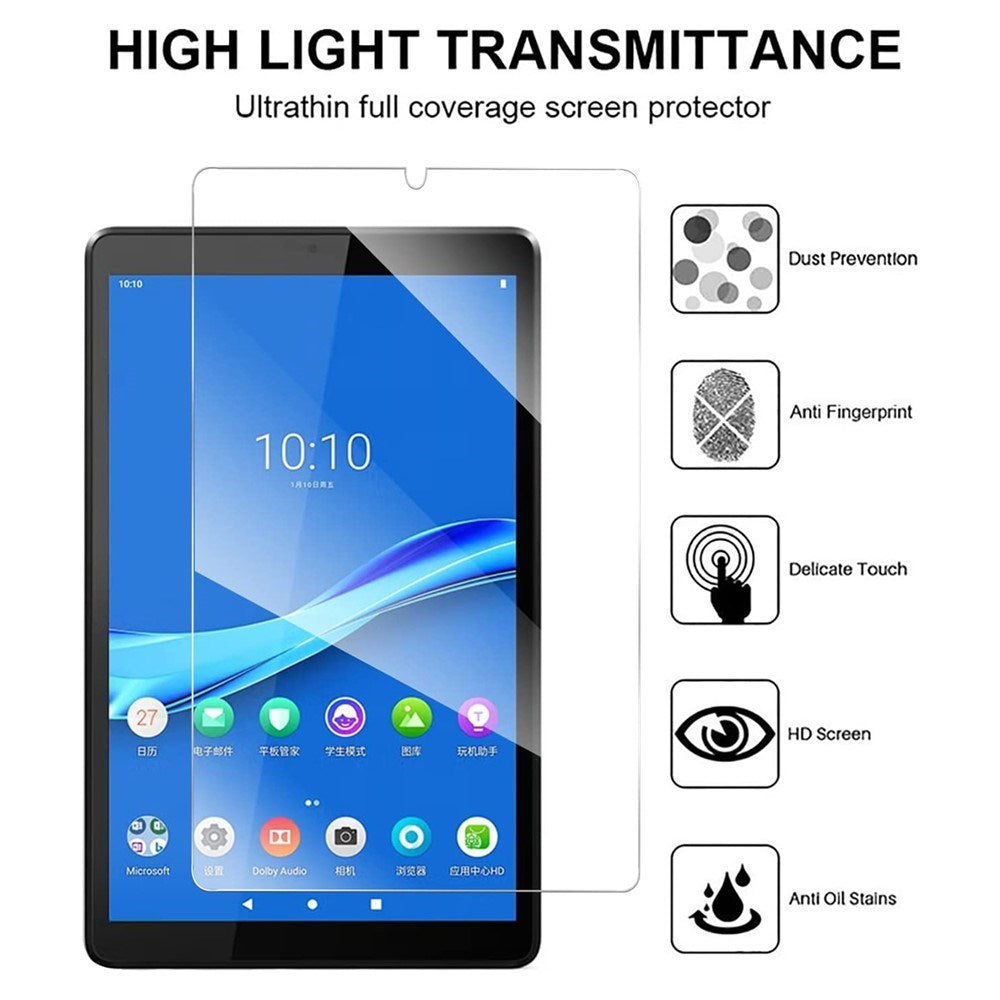 Lenovo Tab M8 (4. Gen.) 9H Härdat Skärmskyddsglas - Genomskinlig