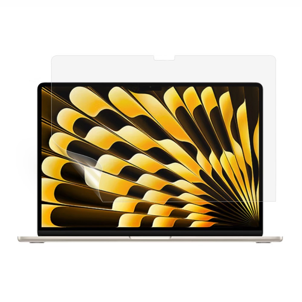 MacBook Air 15" M2/M3/M4 (2023-2025) - Skyddsfilm - Transparent