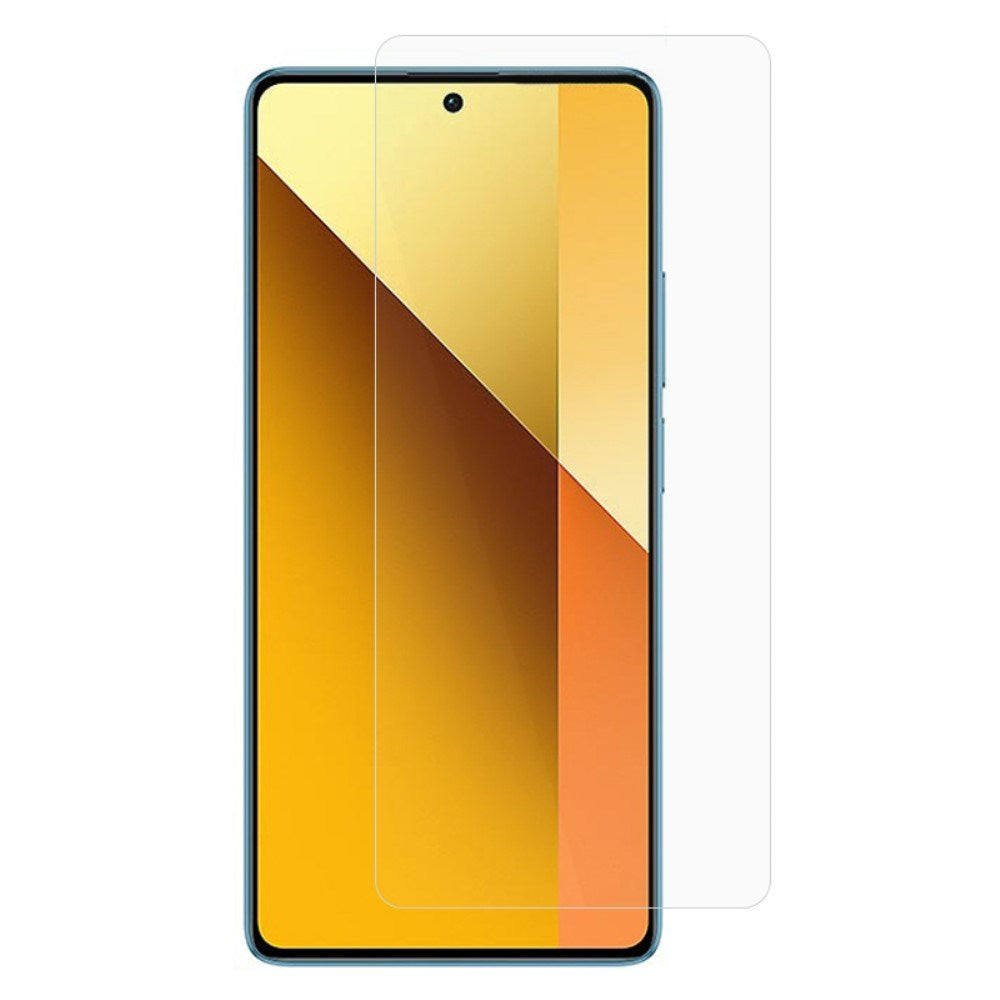 Xiaomi Redmi Note 13 (5G) Arc Edge Skärmskydd i Härdat Glas - Case Friendly - Genomskinlig