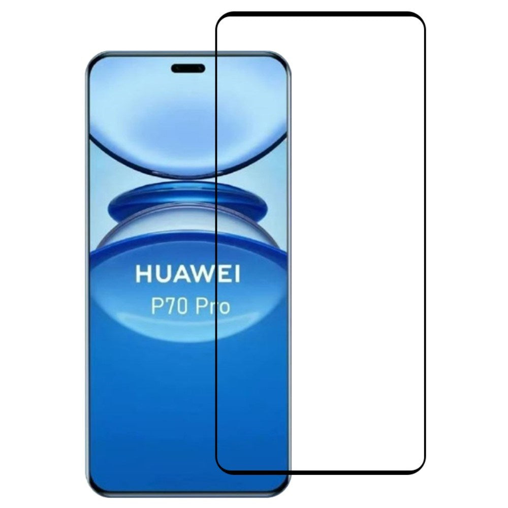 Huawei Pura 70 Pro / 70 Pro+ (Plus) / 70 Ultra Härdat Skärmskyddsglas - Genomskinlig / Svart