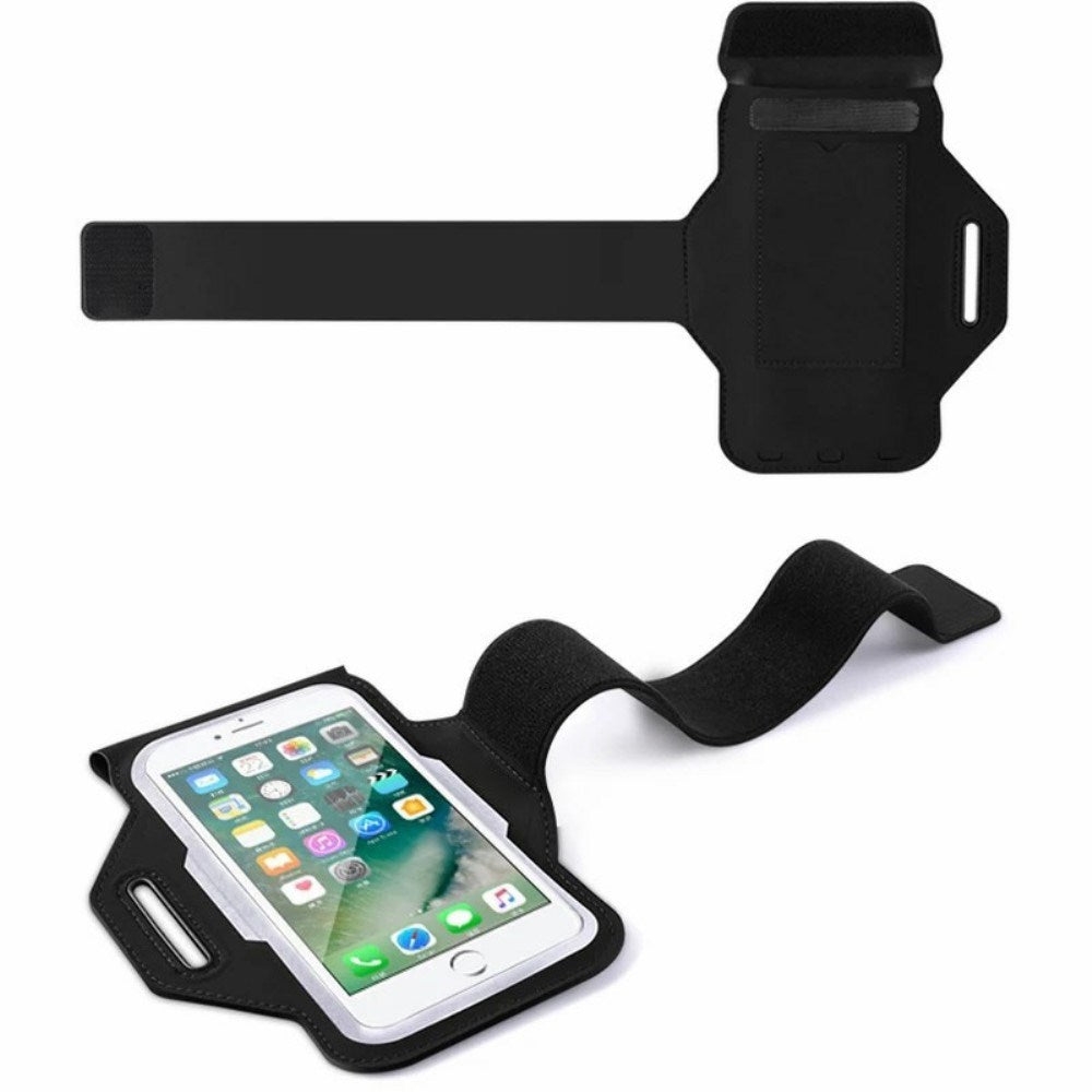 Löpararmband för Smartphone med Ficka och Reflexer (Max. Mobil: 90 x 170 mm) - Rosa