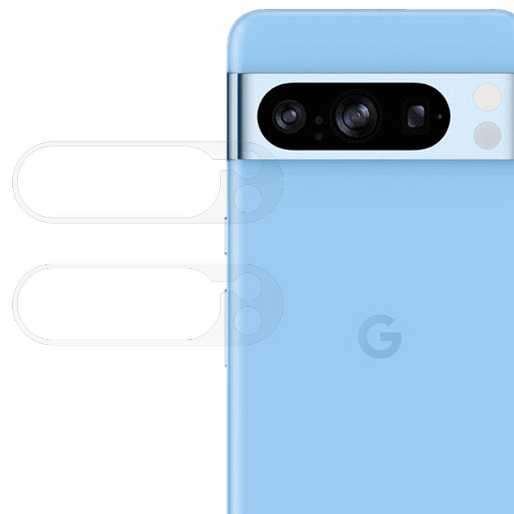 Google Pixel 9 Pro Kameralinsskydd Härdat Glas - 2 st. - Genomskinlig