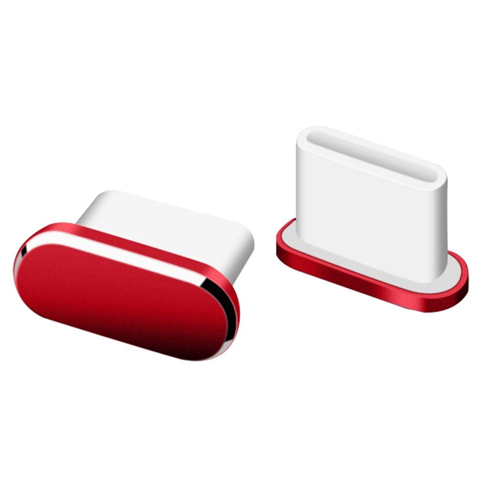 Stödskydd för USB-C – Röd