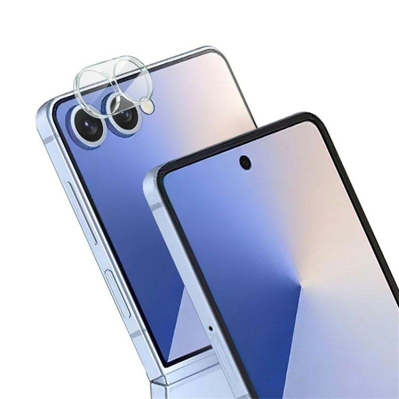 Samsung Galaxy Z Flip7 Kameralinsbeskyttningsfilm - Genomskinlig