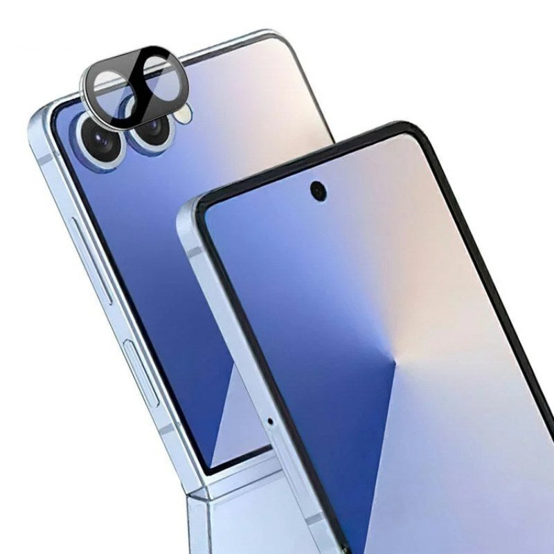 Samsung Galaxy Z Flip7 Kameralinsbeskyttningsfilm - Svart