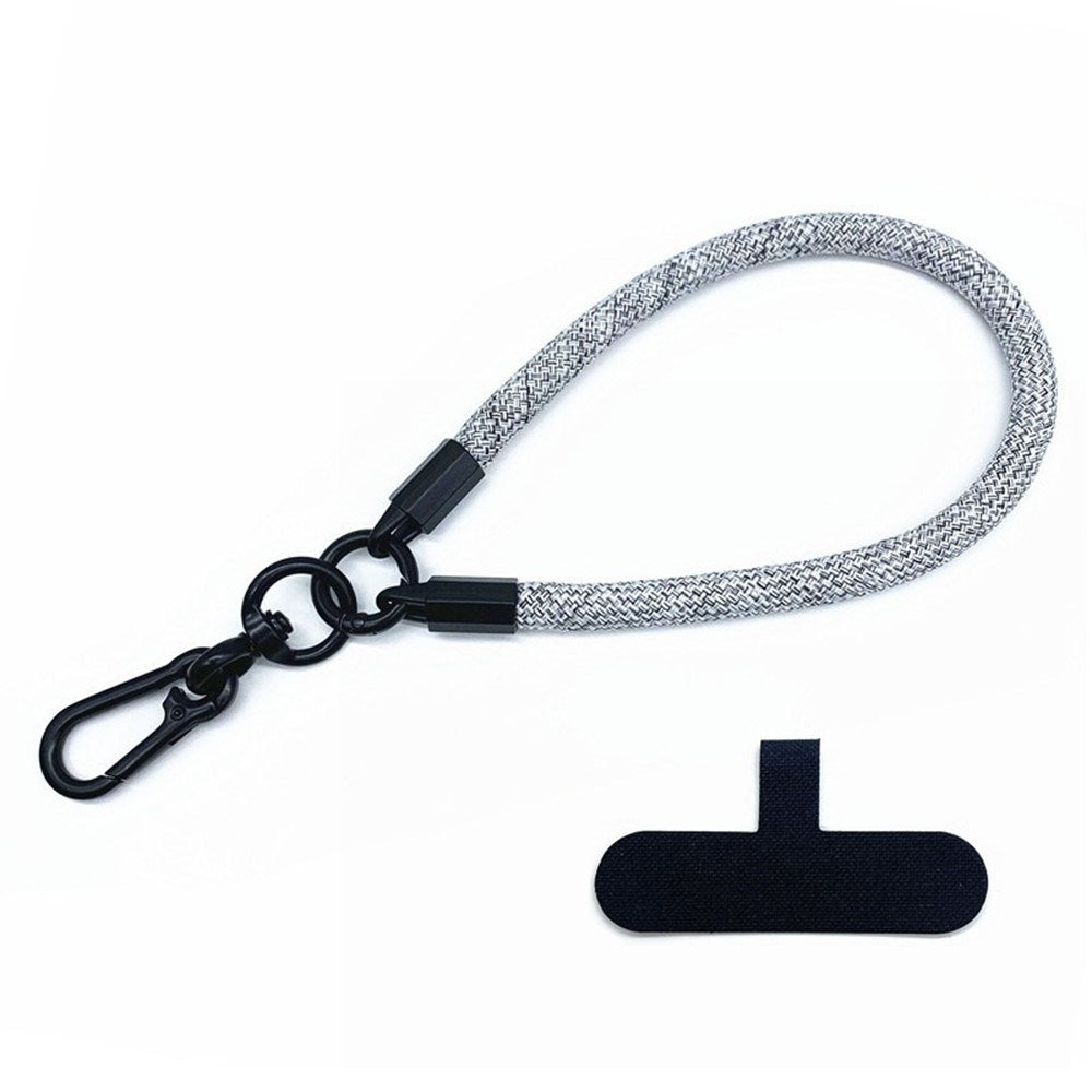 Polyester Handledsrem m. Insticksplatta - 30cm - Grå