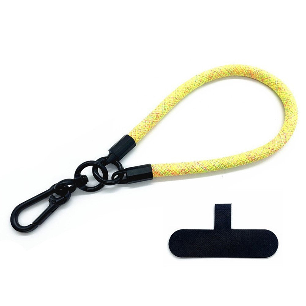 Polyester Handledsrem m. Insticksplatta - 30cm - Gul